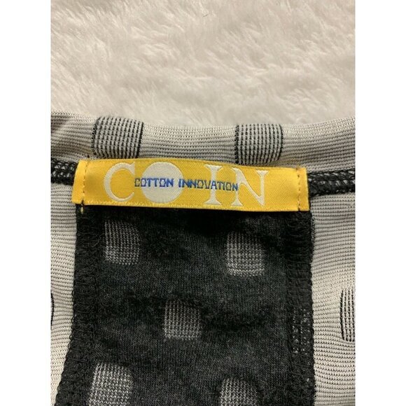 Cotton Innovation Womens XL Hi Lo Blouse Two Tone - Picture 8 of 9